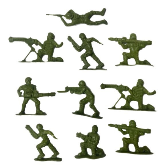 Corp Army Elite Plastic Army Men Lot of 23 - Picture 2 of 8